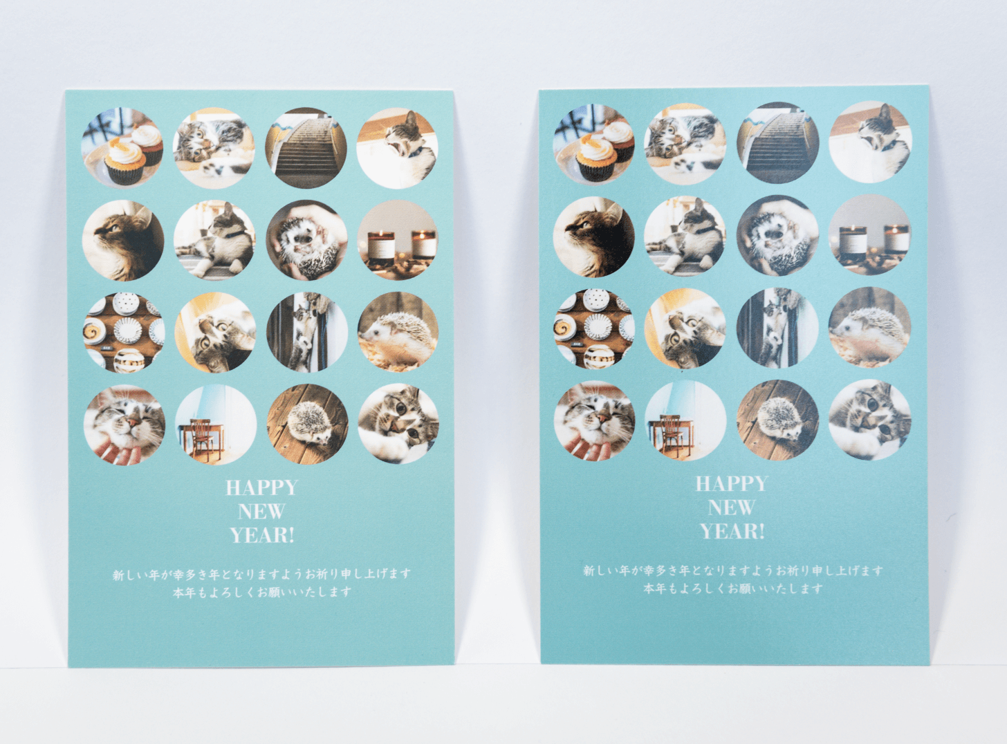 薄いブルーのサンプル写真